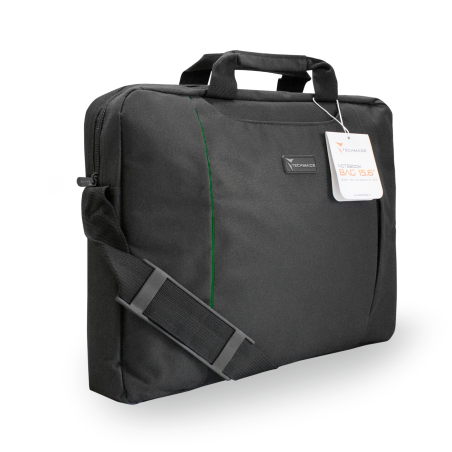 Techmade Borsa per Notebook Nylon fino a 15.6" Verde