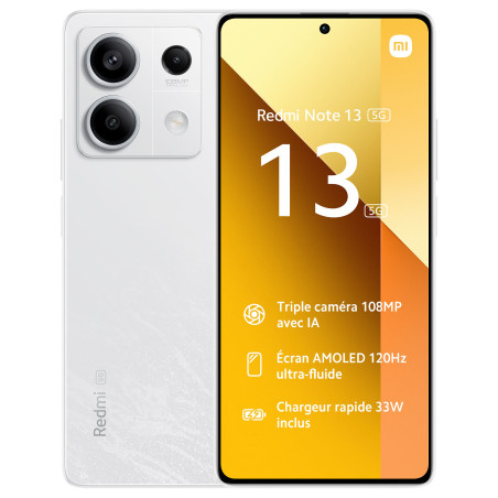 Xiaomi Redmi Note 13 8+256GB 6.67" 5G White EU