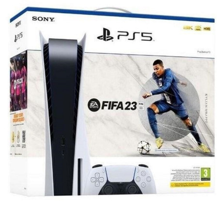 PS5 Console 825GB Standard Ed. White + Fifa 23 + FUT VCH
