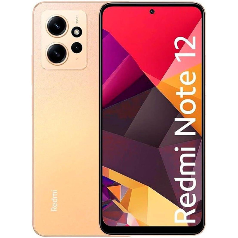 Xiaomi Redmi Note 12 8+256GB 6.67" NFC Sunrise Gold EU