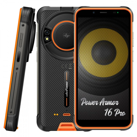 Ulefone Power Armor 16 Pro Dual LTE 5,93" 64GB 4GB RAM Orange EU Spec