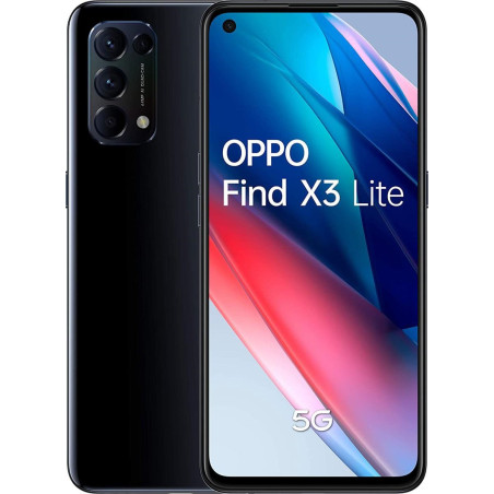 OPPO Find X3 Lite 8+128GB 6.43" 5G Starry Black DS ITA