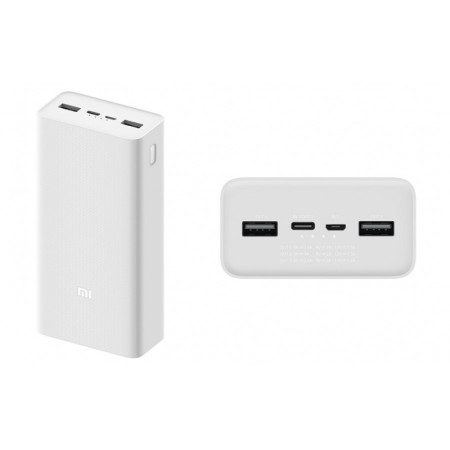 Xiaomi Mi Power Bank 3 30000mAh 24W VXN4307CN Type-C White Global spec