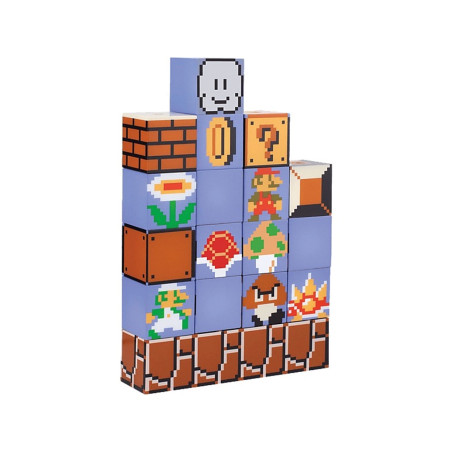 Paladone Lampada Super Mario Build A Level