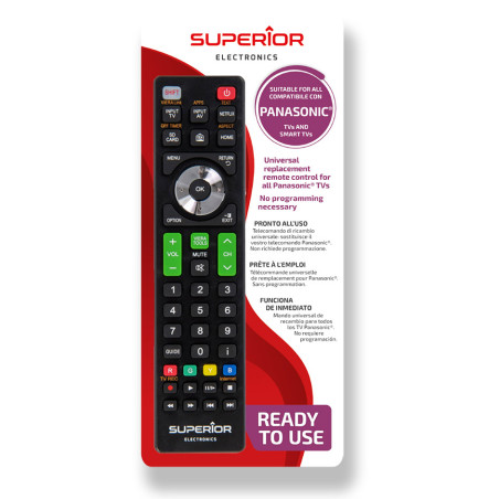 Superior Telecomando Universale Panasonic funzioni Smart TV SH