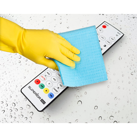 Superior Telecomando Universale Lavabile Slim Safe 2in1 Nero