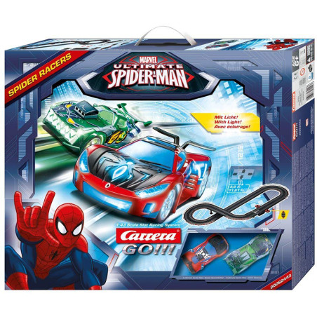 Carrera Pista GO!!! Marvel Ultimate Spider-Man Spider Racers - 3.6 m