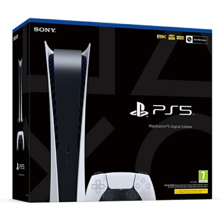 PS5 Console 825GB Digital Edition C Chassis White