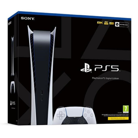 PS5 Console 825GB Digital Edition C Chassis White