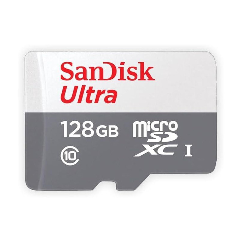 SanDisk Ultra MicroSD 128GB C10 UHS-I SDXC 100MB/s