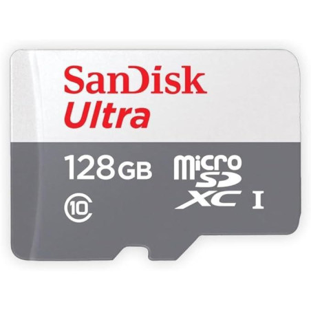 SanDisk Ultra MicroSD 128GB C10 UHS-I SDXC 100MB/s