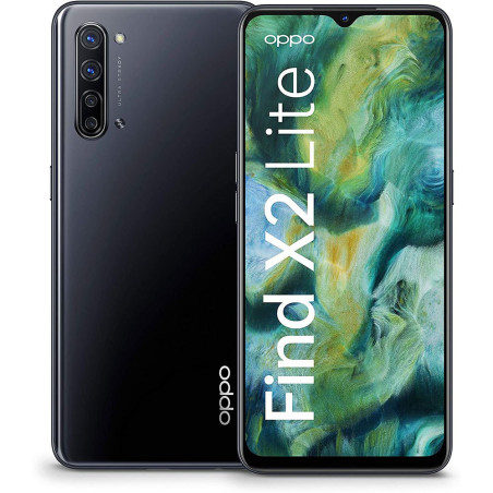 OPPO Find X2 Lite 8+128GB 6.4" 5G Moonlight Black DS EU Vodafone
