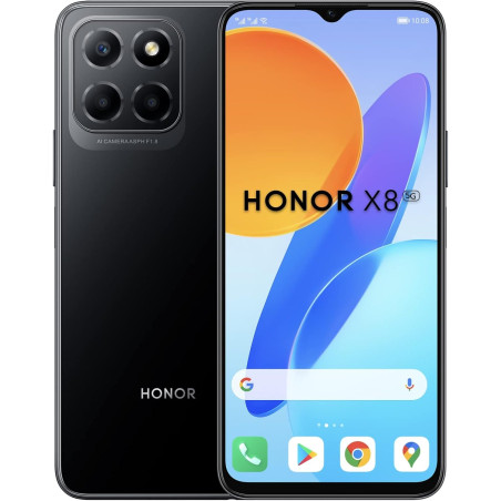 Honor X8 5G 6+128GB 6.5" Midnight Black Vodafone