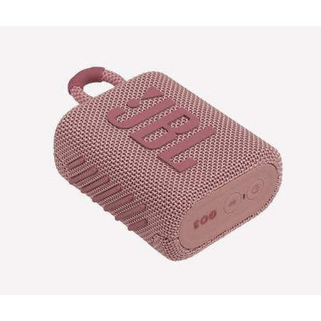 JBL GO3 Portable Bluetooth Speaker Pink