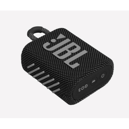 JBL GO3 Portable Bluetooth Speaker Black