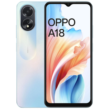OPPO A18 4+128GB 6.56" Glowing Blue EU TIM