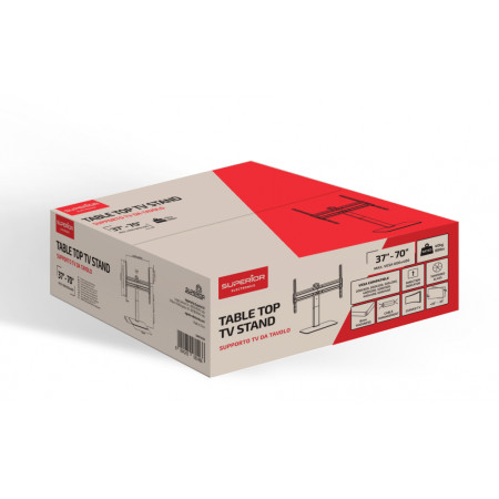 Superior Staffa TV 37"-70" Table Top 40Kg SUPSTV020