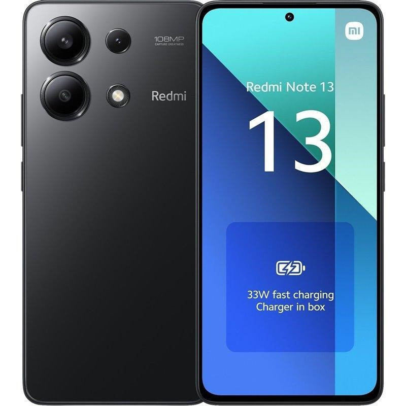 Xiaomi Redmi Note 13 8+256GB 6.67" NFC Midnight Black DS Vodafone
