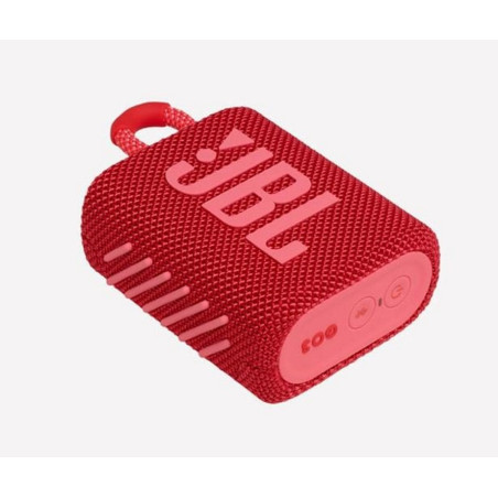 JBL GO3 Portable Bluetooth Speaker Red