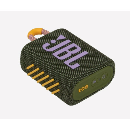 JBL GO3 Portable Bluetooth Speaker Green