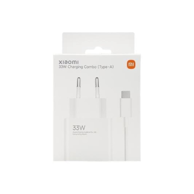Xiaomi Mi 33W Charging Combo Type-A Bhr6039Eu White