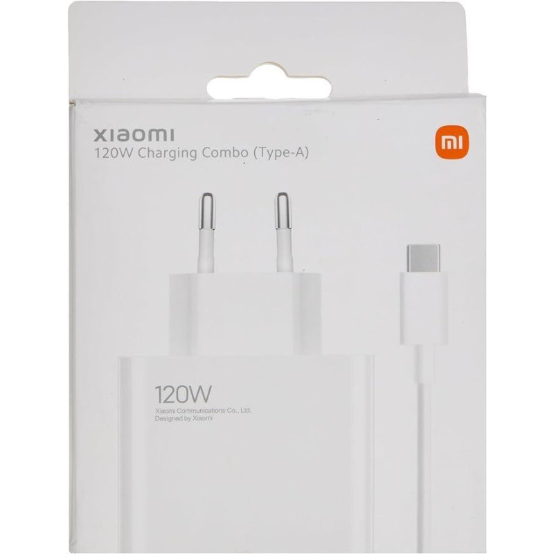 Xiaomi Mi 120W Charging Combo Type-A Bhr6034Eu White