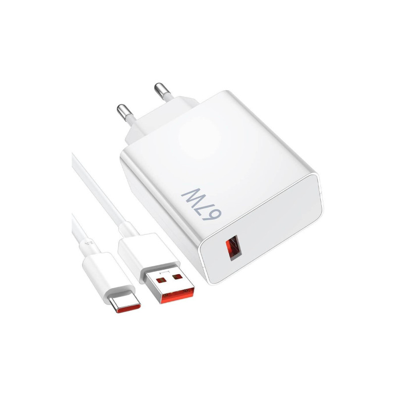 Xiaomi 67W Charging Combo USB-A + Cavo USB-A/USB-C