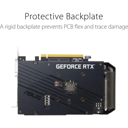 Asus Scheda Video NVidia Dual GeForce RTX3050 V2 OC 1852MHz 8GB GDDR6