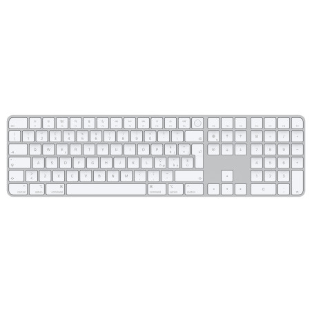 Apple Magic Keyboard QWERTY-ITA +Tastiera Numerica +Touch ID Silver MK2C3T/A