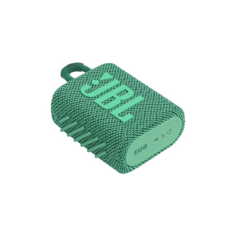JBL GO3 Portable BT Speaker Green ECO