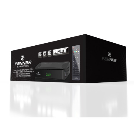 Fenner Tech Decoder FN-GX1 HD DVB-T2/HEVC USB 2.0