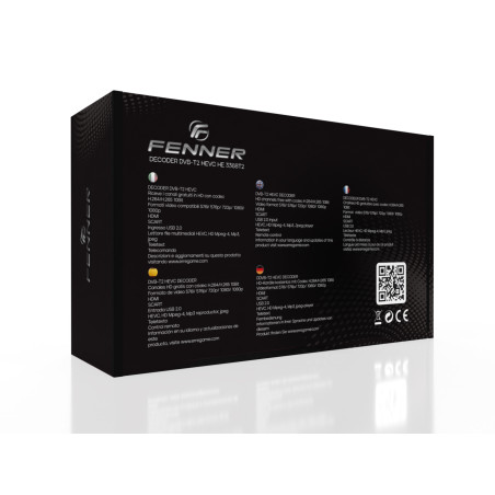 Fenner Tech Decoder FN-GX1 HD DVB-T2/HEVC USB 2.0
