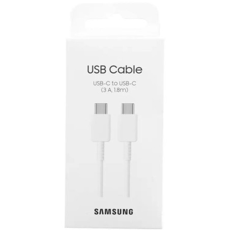 Samsung Cavo USB-C to USB-C EP-DX310JW 1.8m 3A White