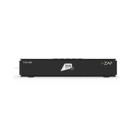 I-Zap Decoder TVS495 DVB-S2 HEVC 10 BIT HD/USB Tivùsat + Telecomando Universale 2in1