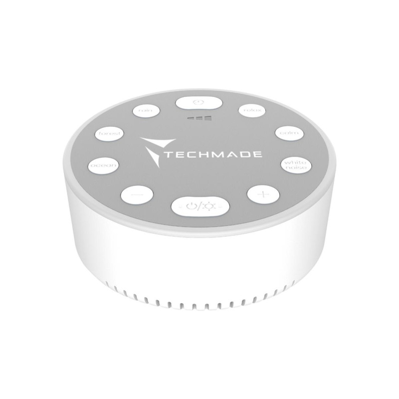 Techmade Speaker Suoni Bianchi con Led Anti-Stress