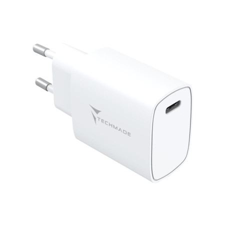 Techmade 20W Caricatore Universale USB-C FC White