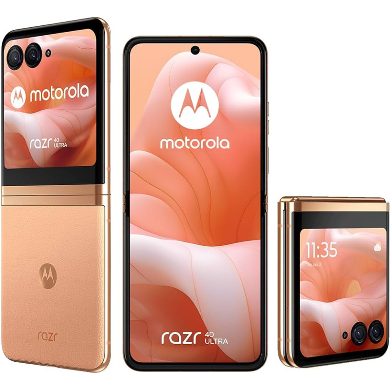 Motorola Razr 40 Ultra 8+256GB 6.9" Peach Fuzz EU