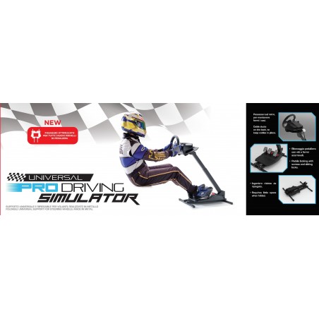 Dead Wave Supporto Volante Universal Pro Driving