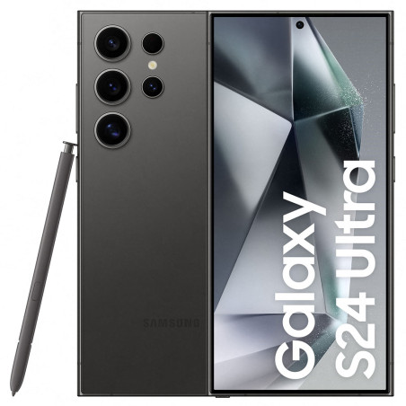 Samsung SM-S928B/DS S24 Ultra 12+256GB 6.8" 5G Titanium Black Italia
