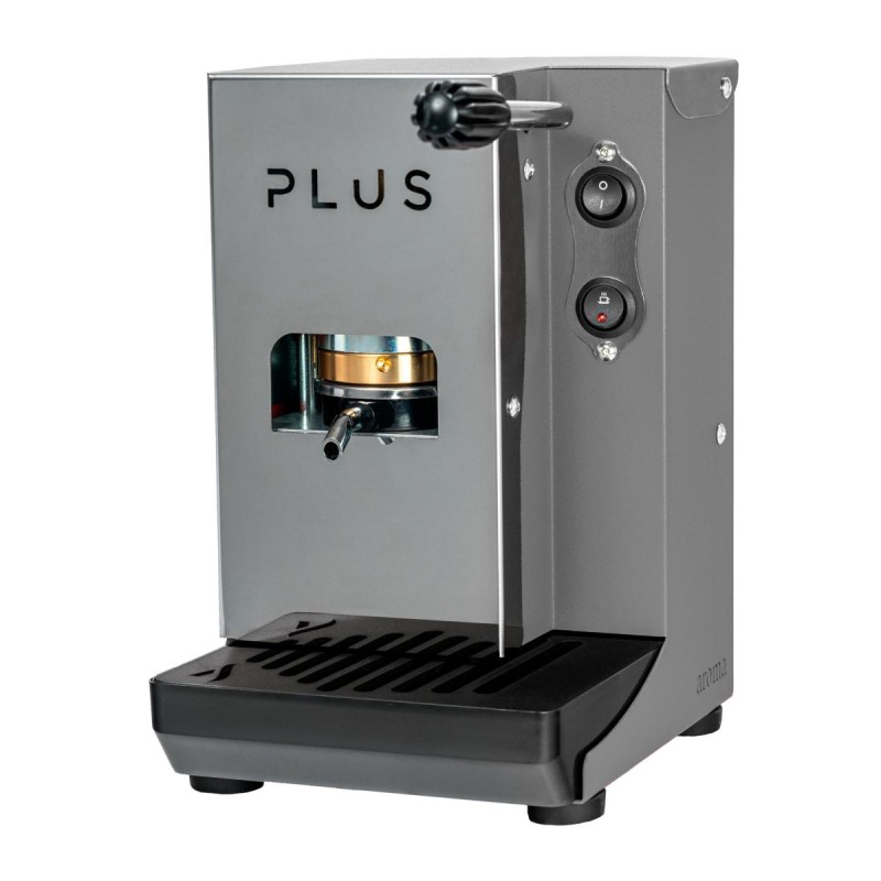 Aroma Plus Macchina da Caffè Cialde Cialde 44mm Basic Grigio