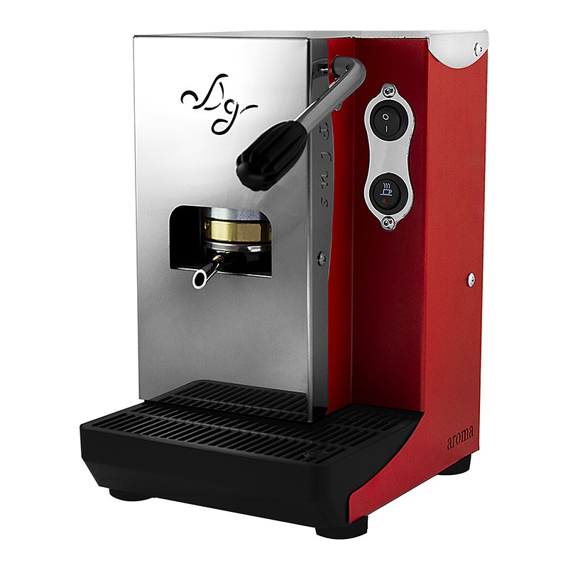 Aroma Plus Basic Macchina da Caffè Cialde 44mm Rosso