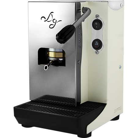 Aroma Plus Basic Macchina da Caffè Cialde 44mm Bianco