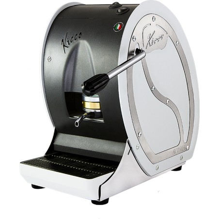 Aroma Kicco ABS Macchina da Caffè Cialde 44mm Bianco