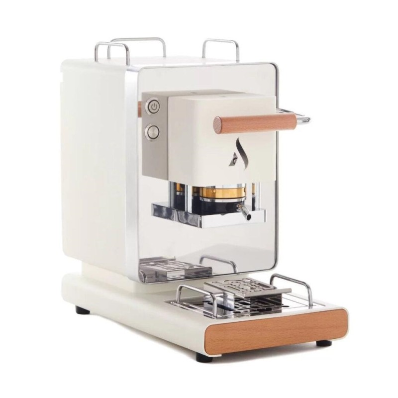 Aroma Iconica Macchina da Caffè Cialde 44mm Sophia Bianco