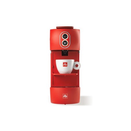 Illy Macchina da Caffè a Cialde Easy Rossa