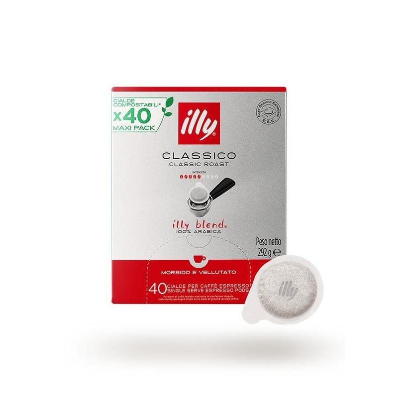 Illy Cialde Tostato Classica 44mm 40pz