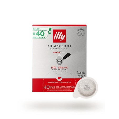 Illy Cialde Tostato Classica 44mm 40pz