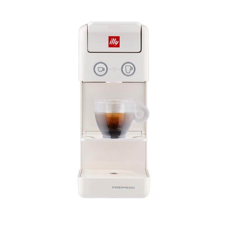 Illy Macchina da Caffè Iperespresso a Capsule Y3.3 14 Capsule Incluse Bianco