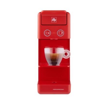 Illy Macchina da Caffè Iperespresso a Capsule Y3.3 14 Capsule Incluse Rosso