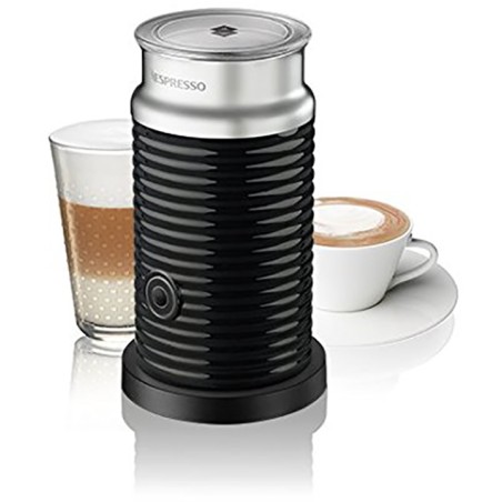 Nespresso Inissia EN80.BAC Macchina da Caffè Nero + Aeroccino